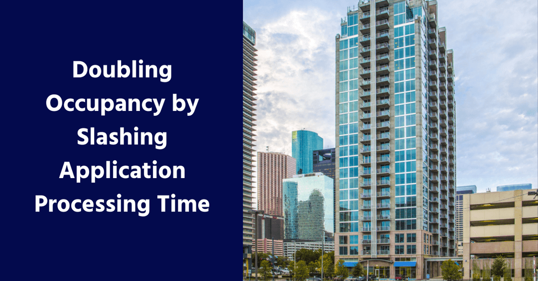 Doubling occupancy by slashing application processing time