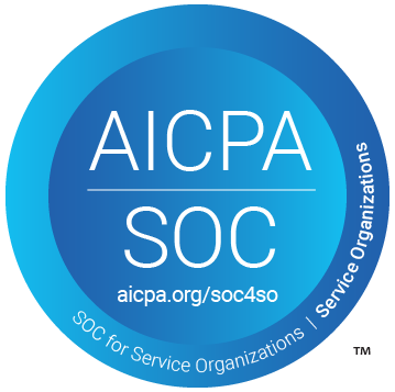 AICPA SOC 2 certified badge
